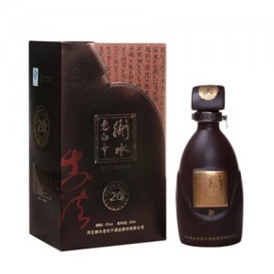 衡水老白干古法二十年白酒