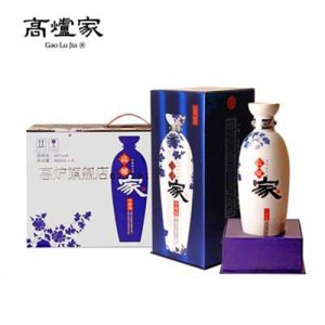 高炉家小青花瓷酒整箱