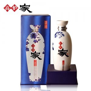 高炉家小青花瓷酒