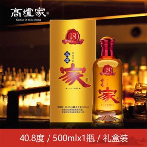 高炉家和谐窖龄18年酒