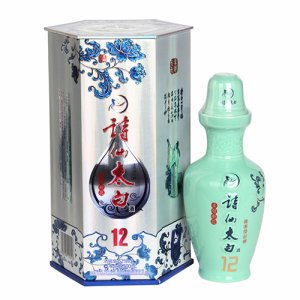 诗仙太白酒柔顺新花瓷12年酒