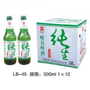 崂贝纯生啤酒
