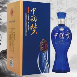 闯王酒中国梦16年蓝装