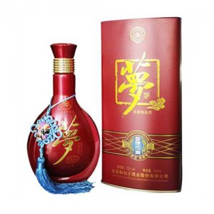 红楼梦白酒梦想成真酒盒装