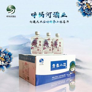呼玛河青春小样35度100mlX24瓶小酒