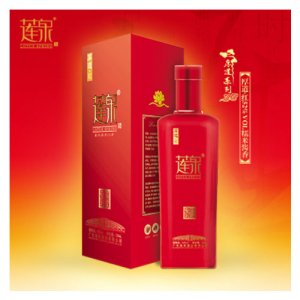 莲泉厚道·红52%vol糯米酱香白酒