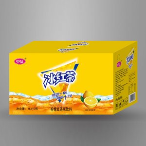 中仸冰红茶果味饮料箱装