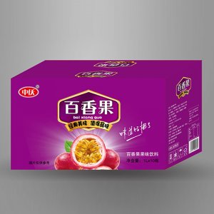中仸百香果果味饮料箱装
