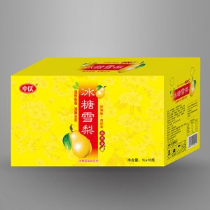 中仸冰糖雪梨饮料箱装