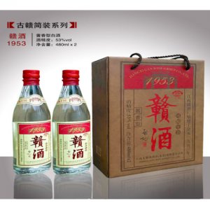 赣酒1953（光瓶）酱香型白酒