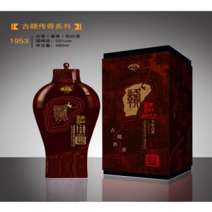 赣酒1953（陶瓷瓶）古香酱香型白酒
