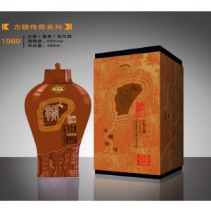 赣酒1989（陶瓷瓶）古香酱香型白酒