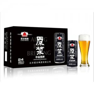 爱京小麦原浆啤酒330mlX24罐
