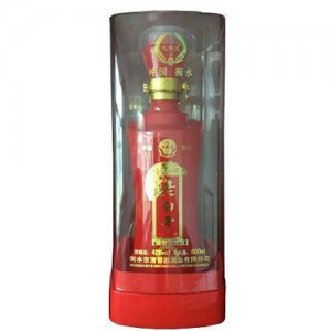 大舜氿酒亚克力酒红瓶