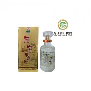 雁窝岛36度玻璃盖白酒