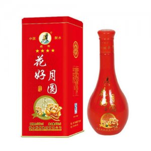 衡水张衡42°四星花好月圆480ml白酒