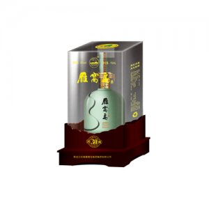 雁窝岛750ml青瓷瓶白酒