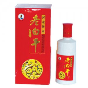衡水张衡52°老白干红盒500ml白酒