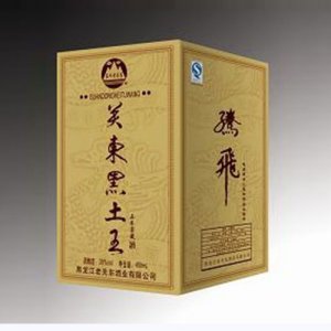 关东黑土王酒五年窖藏牛皮卡
