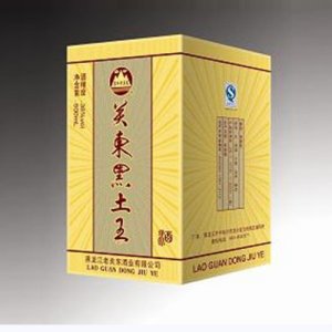 关东黑土王酒五年精品折光