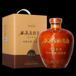 60度谷养康粮食酒陶藏原浆1500ml