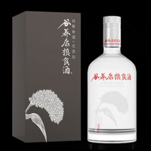 谷养康粮食酒52度清香型高粱酒500ml