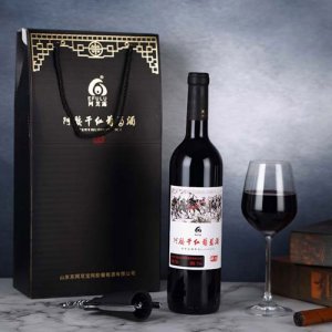 兰生阿胶干红葡萄酒