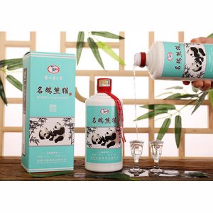 名端白酒熊猫柔和酱香