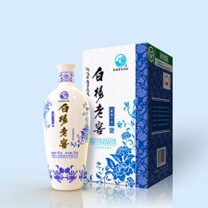 白杨酒小蓝瓷十年老窖
