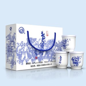 白杨酒老军垦口杯酒