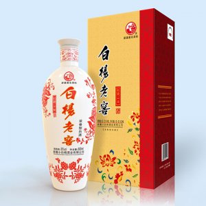 白杨酒十年红瓷