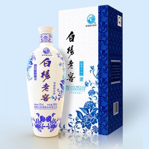 白杨酒蓝瓷十年老窖