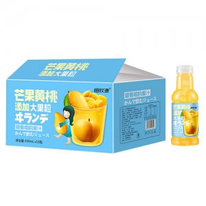 恒欣源芒果黄桃汁饮料430mlx15瓶
