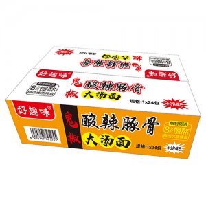好趣味鬼椒酸辣豚骨大汤面箱装