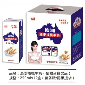 九州华洋澳洲燕麦核桃牛奶礼盒