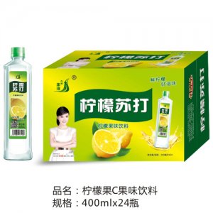 九州华洋柠檬苏打果味饮料简箱