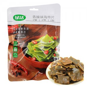 绿活香辣味海带片100g