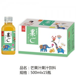 九州华洋果C芒果汁果汁饮料简箱