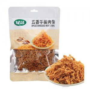 绿活五香手撕肉条70g