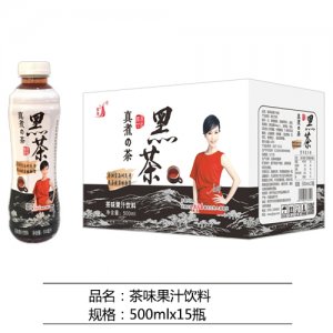 九州华洋黑茶茶味果汁饮料简箱