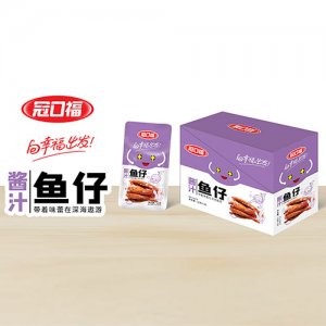 冠口福酱汁鱼仔盒装