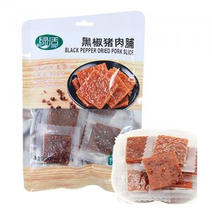 绿活黑椒猪肉脯70g