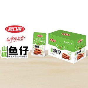 冠口福山椒鱼仔盒装