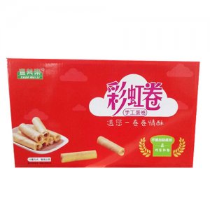 宣美乐彩虹卷手工蛋卷礼盒