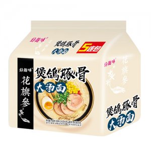 好趣味煲鸽豚骨大汤面126gx5包