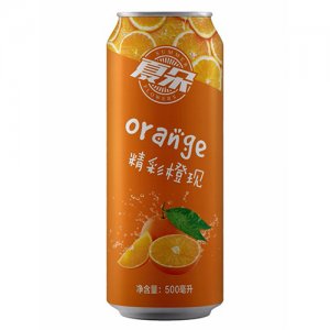 夏朵精彩橙现500ml