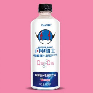 云台玉泉闪电骑士电解质水蜜桃味550ml