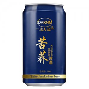 达人迈苦荞啤酒罐装330ml