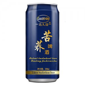 达人迈苦荞啤酒罐装500ml
