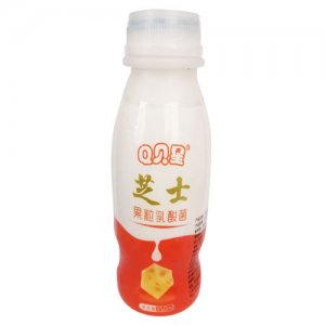 Q贝星芝士果粒乳酸菌饮品350ml